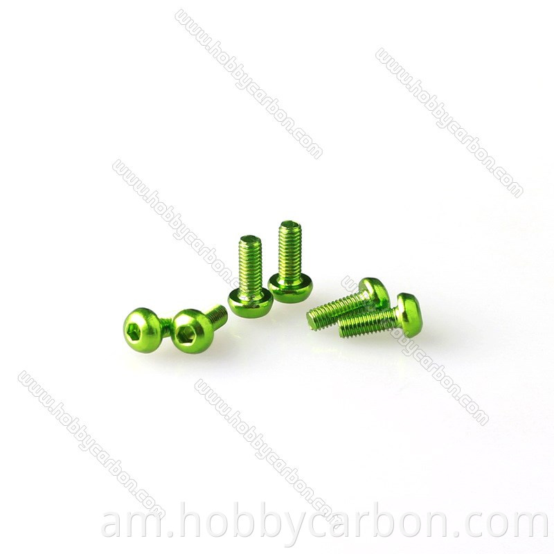 aluminum button screw